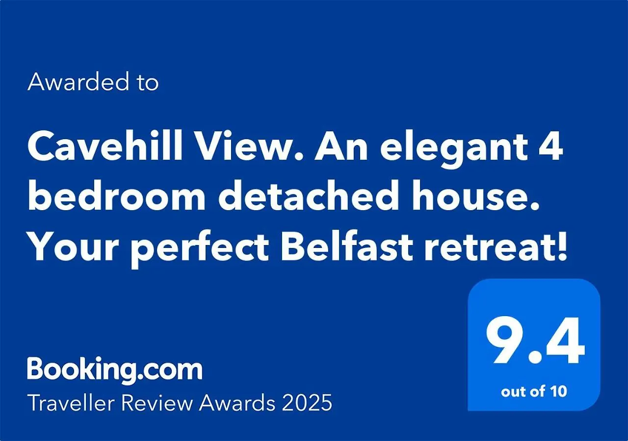 Holiday home Cavehill View - Amazing 4-Bedroom Detached House With Garden In A Great Location - Loads Of Space With Free Parking
